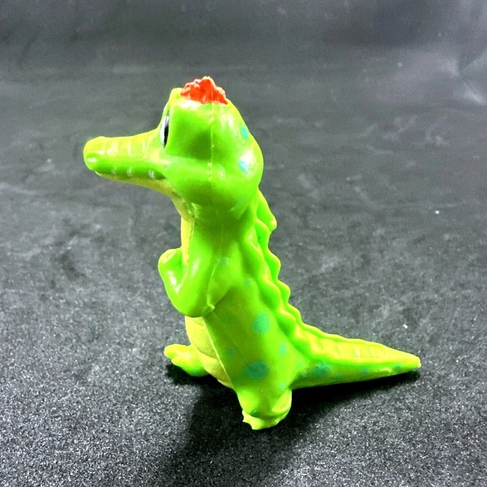 Cute Green‎ Alligator Crocodile Toy Figure Figurine Collectible Animal - Picture 5 of 7